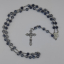 Rosario con Medalla del Sagrado Corazón de Jesus y de la Virgén de Lourdes, Crucifijo de Cristo Crucificado