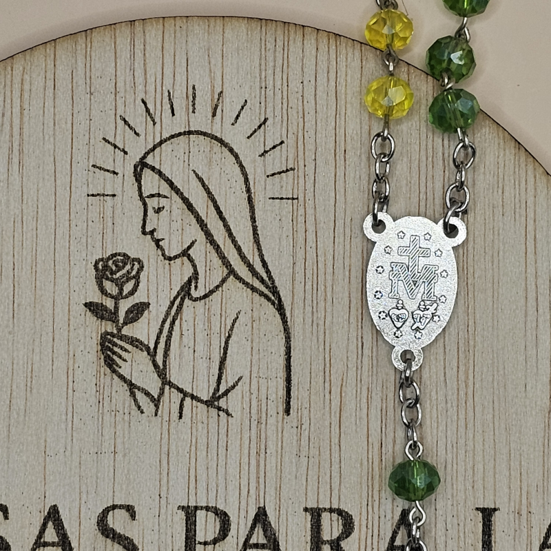 Medalla Virgen Milagrosa Posterior