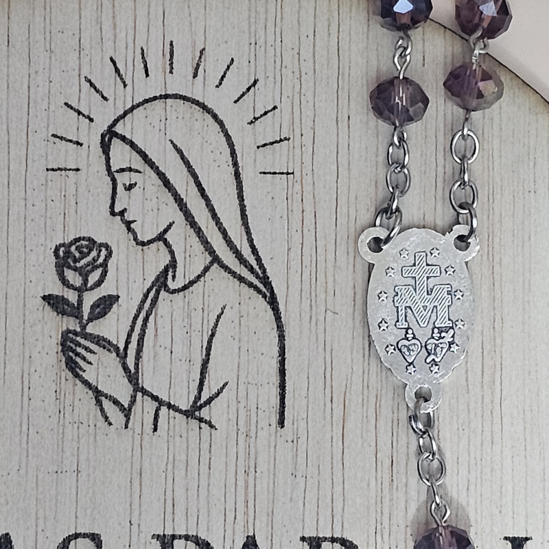 Medalla Virgen Milagrosa Posterior