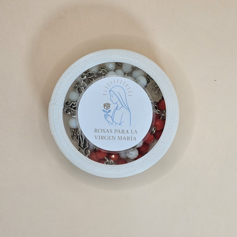 Caja de regalo color blanco