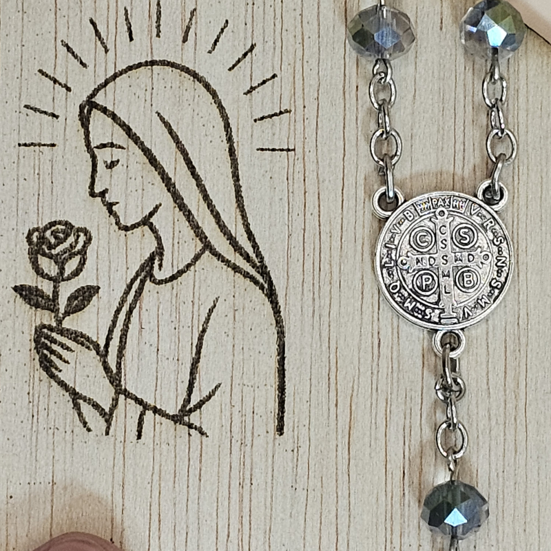 Medalla Reverso medalla san Benito