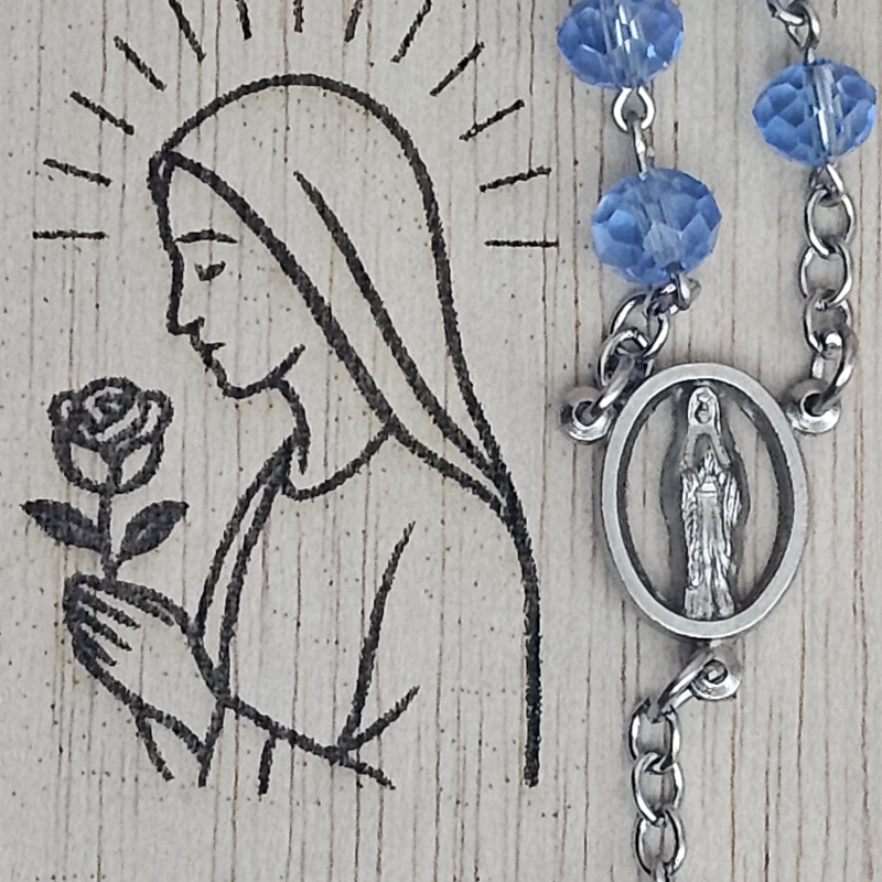 Medalla de la virgen de Lourdes