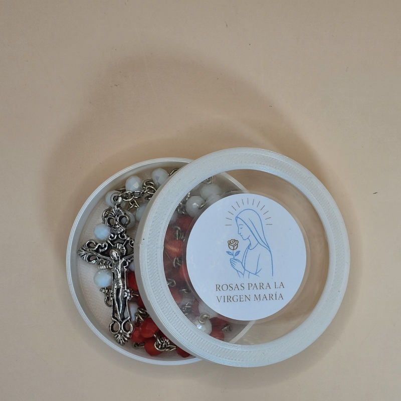 Caja de regalo color blanco