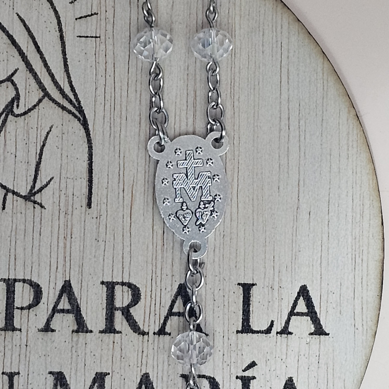 Medalla Virgen Milagrosa Posterior