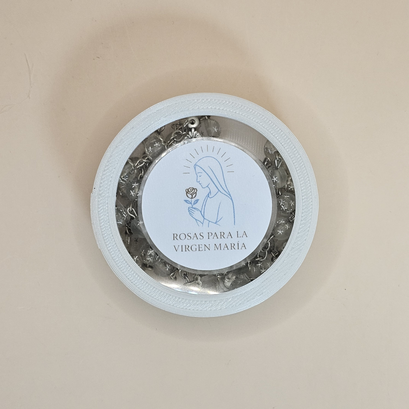 Caja de regalo color blanco